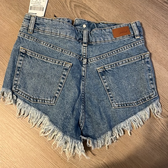 High waisted denim jeans shorts - Picture 2 of 2